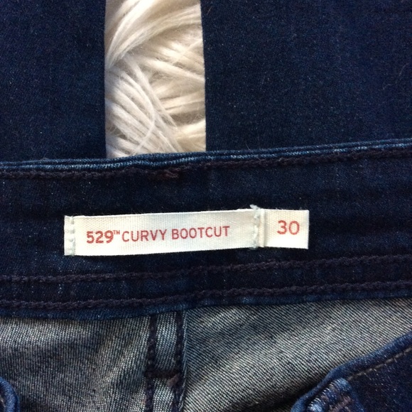 🎈SALE🎈Levi’s 529 Curvy Bootcut Jeans - Picture 7 of 8